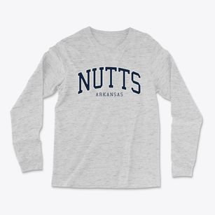 Nutts Arkansas Traditional Light Soft Long Sleeve T-Shirt