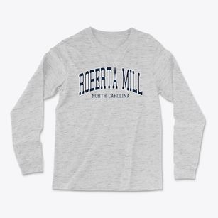 Roberta Mill North Carolina Traditional Light Soft Long Sleeve T-Shirt
