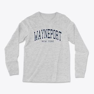Wayneport New York Traditional Light Soft Long Sleeve T-Shirt