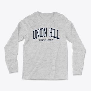 Union Hill Pennsylvania Traditional Light Soft Long Sleeve T-Shirt