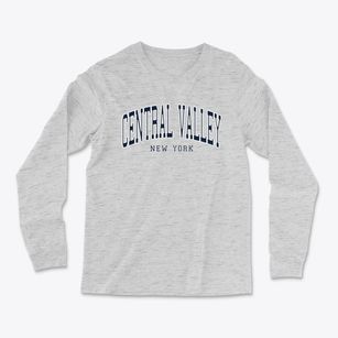 Central Valley New York Traditional Light Soft Long Sleeve T-Shirt
