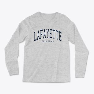 Lafayette Oklahoma Traditional Light Soft Long Sleeve T-Shirt
