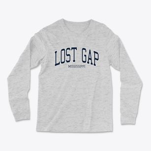 Lost Gap Mississippi Traditional Light Soft Long Sleeve T-Shirt