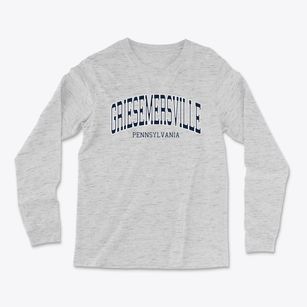 Griesemersville Pennsylvania Traditional Light Soft Long Sleeve T-Shirt