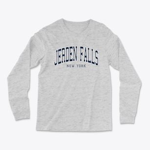 Jerden Falls New York Traditional Light Soft Long Sleeve T-Shirt