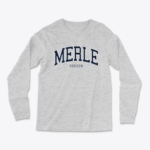 Merle Oregon Traditional Light Soft Long Sleeve T-Shirt