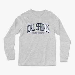 Coal Springs South Dakota Traditional Light Soft Long Sleeve T-Shirt