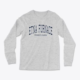 Etna Furnace Pennsylvania Traditional Light Soft Long Sleeve T-Shirt