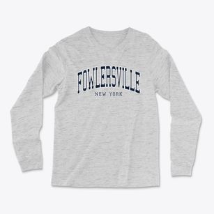 Fowlersville New York Traditional Light Soft Long Sleeve T-Shirt