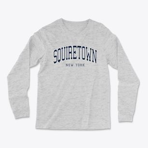 Squiretown New York Traditional Light Soft Long Sleeve T-Shirt