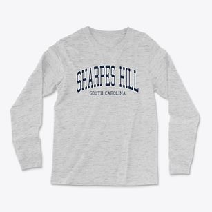 Sharpes Hill South Carolina Traditional Light Soft Long Sleeve T-Shirt