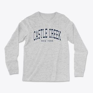 Castle Creek New York Traditional Light Soft Long Sleeve T-Shirt