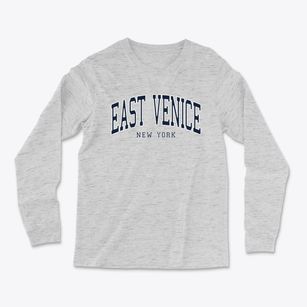 East Venice New York Traditional Light Soft Long Sleeve T-Shirt