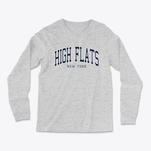 High Flats New York Traditional Light Soft Long Sleeve T-Shirt