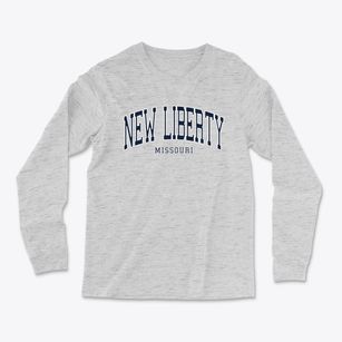 New Liberty Missouri Traditional Light Soft Long Sleeve T-Shirt