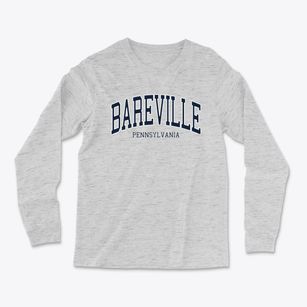 Bareville Pennsylvania Traditional Light Soft Long Sleeve T-Shirt