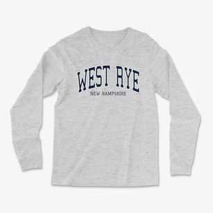 West Rye New Hampshire Traditional Light Soft Long Sleeve T-Shirt