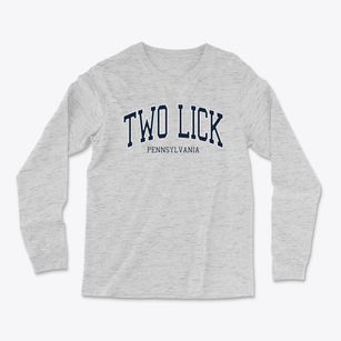 Two Lick Pennsylvania Traditional Light Soft Long Sleeve T-Shirt
