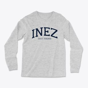Inez West Virginia Traditional Light Soft Long Sleeve T-Shirt