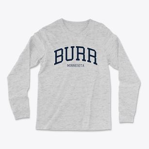 Burr Minnesota Traditional Light Soft Long Sleeve T-Shirt