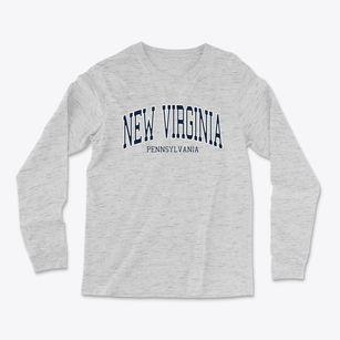 New Virginia Pennsylvania Traditional Light Soft Long Sleeve T-Shirt