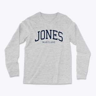 Jones Maryland Traditional Light Soft Long Sleeve T-Shirt