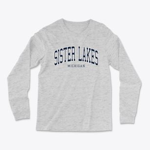 Sister Lakes Michigan Traditional Light Soft Long Sleeve T-Shirt