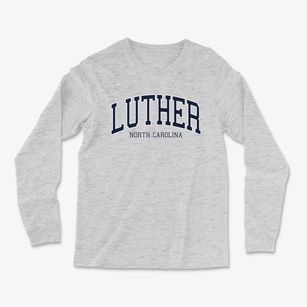 Luther North Carolina Traditional Light Soft Long Sleeve T-Shirt