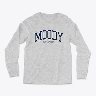 Moody Missouri Traditional Light Soft Long Sleeve T-Shirt