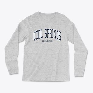 Cool Springs Tennessee Traditional Light Soft Long Sleeve T-Shirt