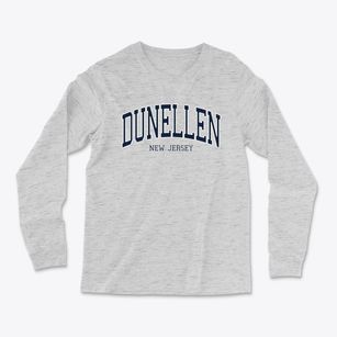 Dunellen New Jersey Traditional Light Soft Long Sleeve T-Shirt