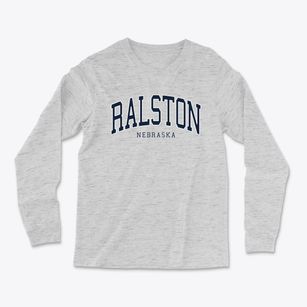 Ralston Nebraska Traditional Light Soft Long Sleeve T-Shirt