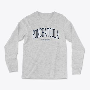 Ponchatoula Louisiana Traditional Light Soft Long Sleeve T-Shirt