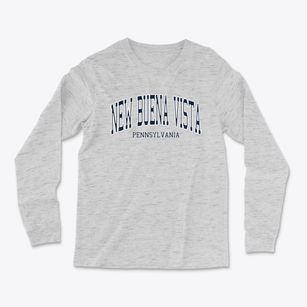 New Buena Vista Pennsylvania Traditional Light Soft Long Sleeve T-Shirt