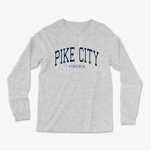 Pike City Virginia Traditional Light Soft Long Sleeve T-Shirt