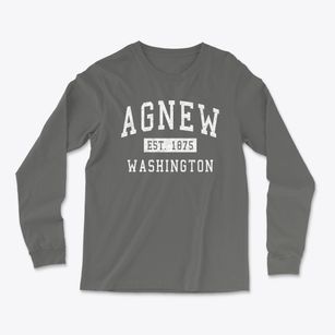 Agnew Washington Classic Established Light Soft Long Sleeve T-Shirt