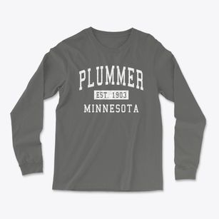 Plummer Minnesota Classic Established Light Soft Long Sleeve T-Shirt