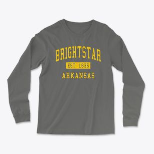 Brightstar Arkansas Classic Established Light Soft Long Sleeve T-Shirt