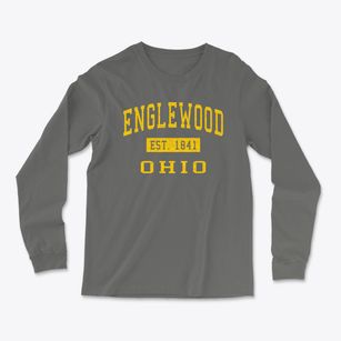 Englewood Ohio Classic Established Light Soft Long Sleeve T-Shirt