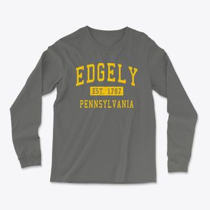 Edgely Pennsylvania Classic Established Light Soft Long Sleeve T-Shirt