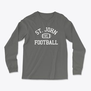 Saint John The Apostle School Classic Football Light Soft Long Sleeve T-Shirt