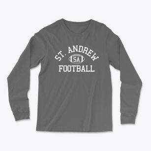 Saint Andrew School Classic Football Light Soft Long Sleeve T-Shirt