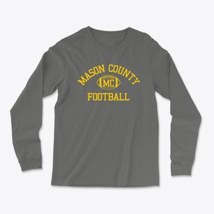 Mason County Christian School Classic Football Light Soft Long Sleeve T-Shirt