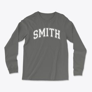 Smith Junior High School Varsity Arch Light Soft Long Sleeve T-Shirt
