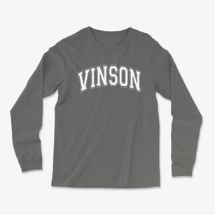 Vinson Middle School Varsity Arch Light Soft Long Sleeve T-Shirt