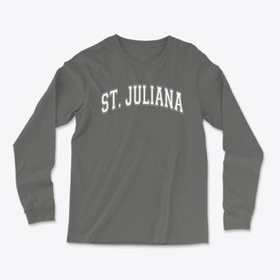 St Juliana Parish Varsity Arch Light Soft Long Sleeve T-Shirt