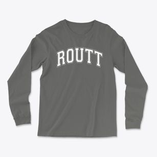 Routt Catholic High School Varsity Arch Light Soft Long Sleeve T-Shirt