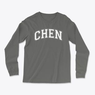 Chen Varsity Arch Light Soft Long Sleeve T-Shirt