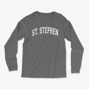 St. Stephen Protomartyr School Varsity Arch Light Soft Long Sleeve T-Shirt