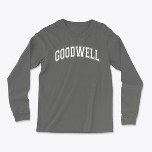 Goodwell High School Varsity Arch Light Soft Long Sleeve T-Shirt